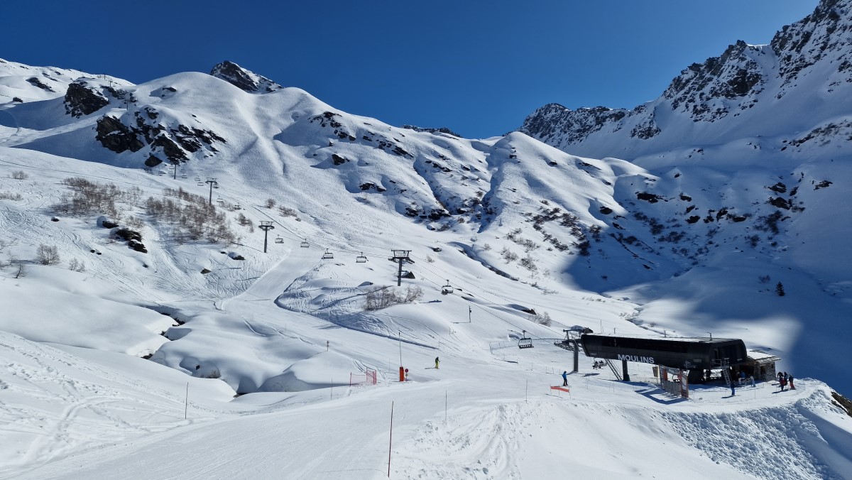 Schitterende pistes in la rosiere